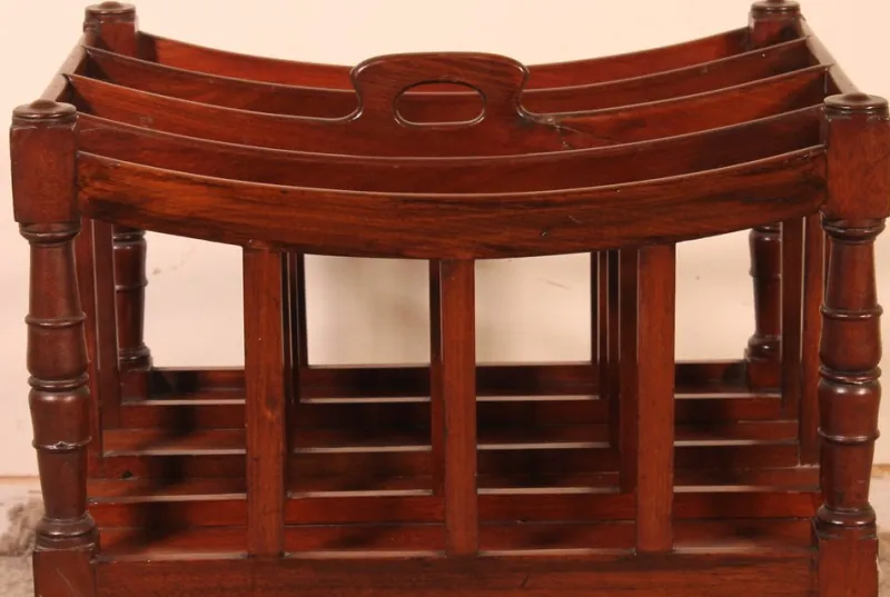 Discount Pamono Canterbury in Mahogany, England, 19th Century