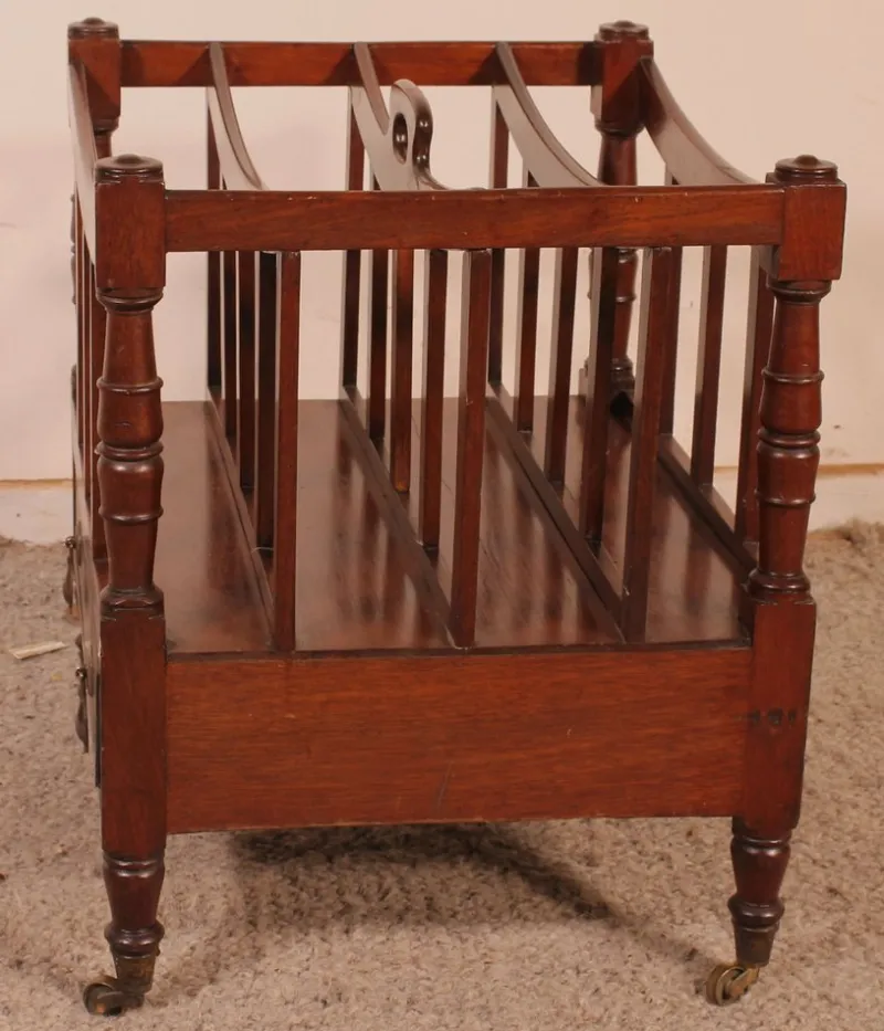 Discount Pamono Canterbury in Mahogany, England, 19th Century