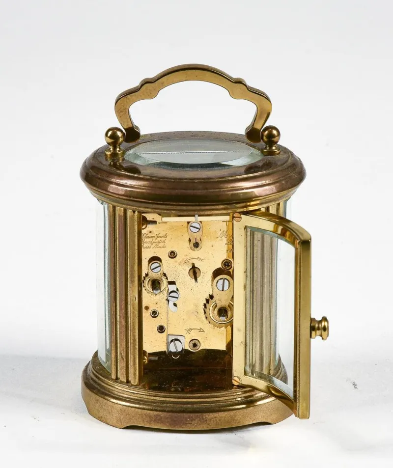 Pamono Cappuccina Alarm Clock with Key by Matthew Norman, 1950s> Clocks