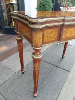 New Pamono Card Table in Burr Walnut