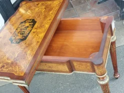 New Pamono Card Table in Burr Walnut
