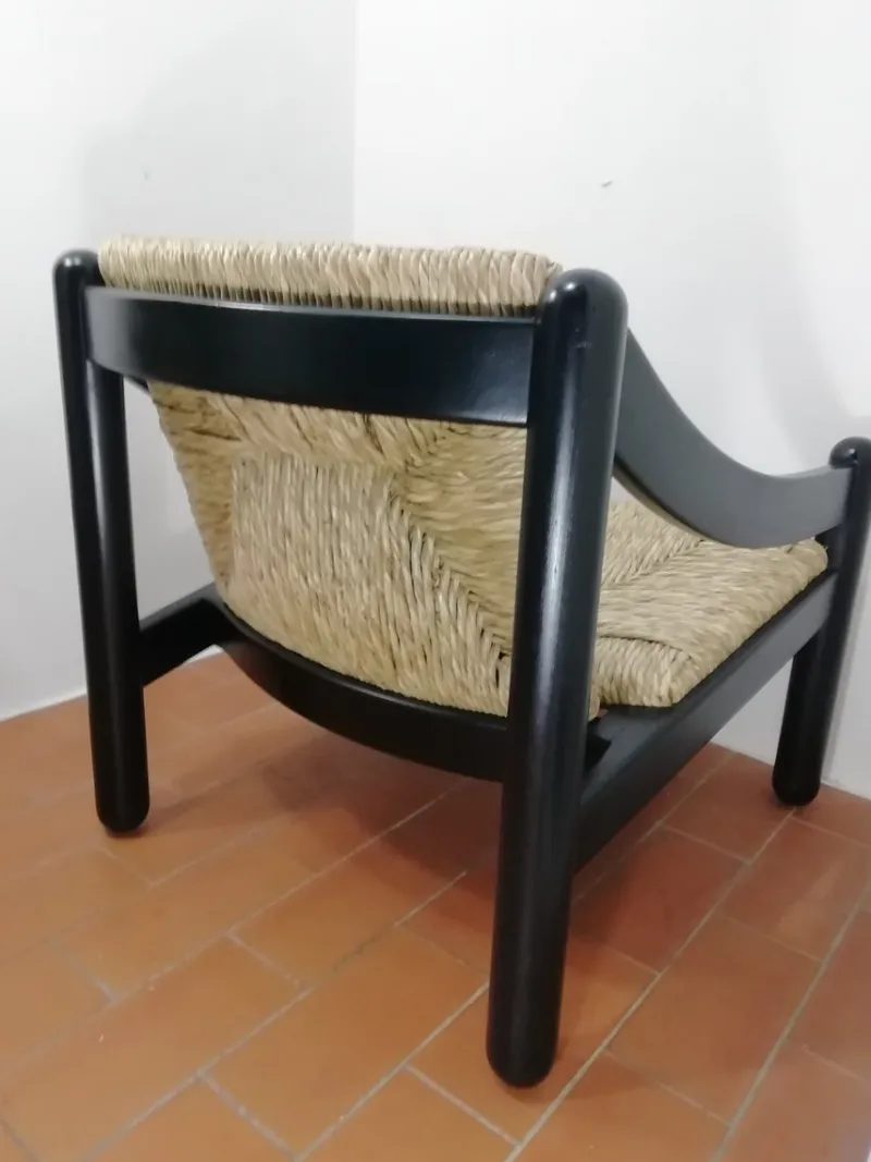 Pamono Carimate Armchair Model 930 by Vico Magistretti for Cassina, 1960s> Lounge Chairs & Armchairs