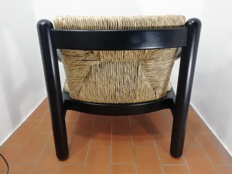 Pamono Carimate Armchair Model 930 by Vico Magistretti for Cassina, 1960s> Lounge Chairs & Armchairs