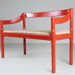 Pamono Carimate Bench by Vico Magistretti for Cassina, 1958
