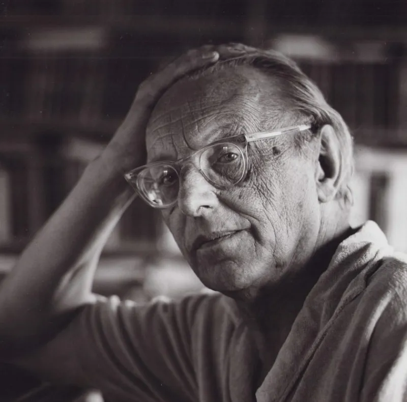 Pamono Carl Orff, Portrait, 1968, Original Black & White Photograph> Photography