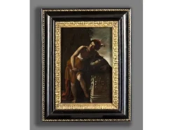 Outlet Pamono Carlo Bononi, The Triumph of David, Oil on Canvas, Early 17th Century, Framed