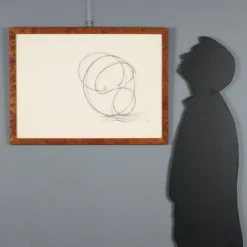 Pamono Carmelo Cappello, Untitled, 20th Century, Ballpoint Pen on Paper> Work On Paper