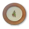 New Pamono Carnevale All'italiana Place Settings from Stella Fatucchi Art Porcelain, Set of 2