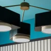 Pamono Carousel 3 Arm Suspension Lamp by Utu Soulful Lighting> Ceiling Lights