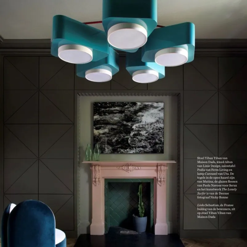 Hot Pamono Carousel 5 Arms Suspension Lamp by Utu Soulful Lighting