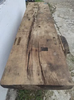 Pamono Carpenter's Workbench in Beech, 1940s><noscript><img width=