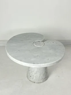 Pamono Carrara Marble Coffee Table by Angelo Mangiarotti for Skipper, 1971><noscript><img width=
