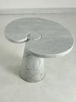 Pamono Carrara Marble Coffee Table by Angelo Mangiarotti for Skipper, 1971><noscript><img width=
