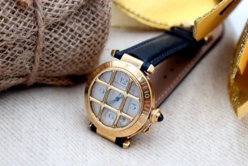 Pamono Cartier Pasha Model Gold Wristwatch> Watches