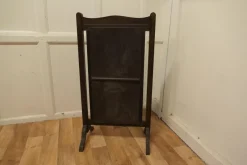 Sale Pamono Carved Gothic Oak Panelled Fire Screen, 1900s