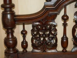 New Pamono Carved 4-Poster Bed, 1780s