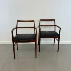 New Pamono Carver Chairs by Arne Vodder for Sibast, 1960s, Set of 2