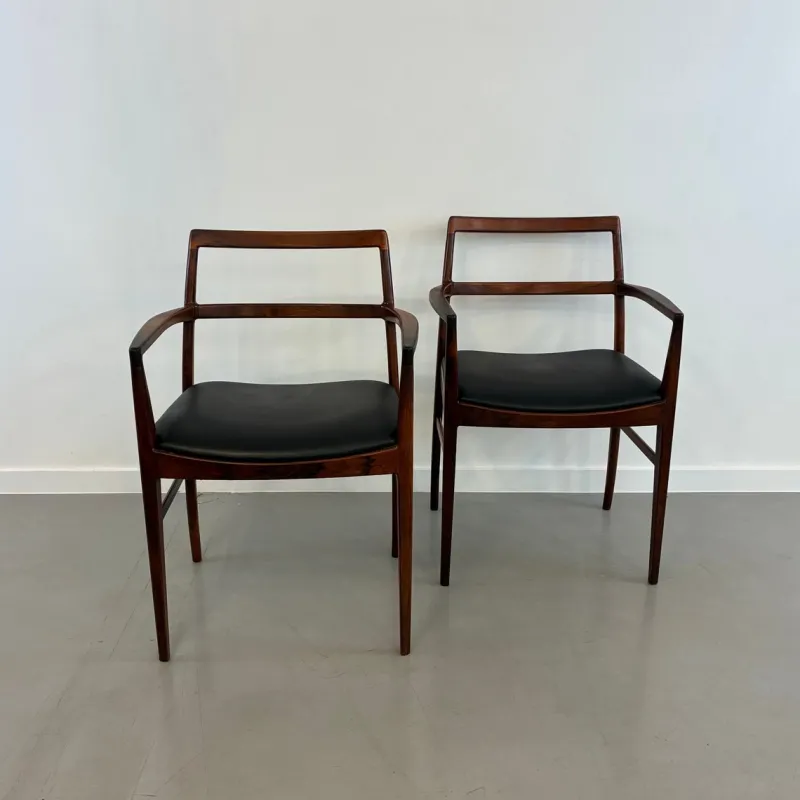 New Pamono Carver Chairs by Arne Vodder for Sibast, 1960s, Set of 2