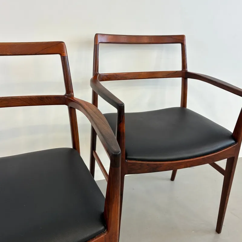 New Pamono Carver Chairs by Arne Vodder for Sibast, 1960s, Set of 2