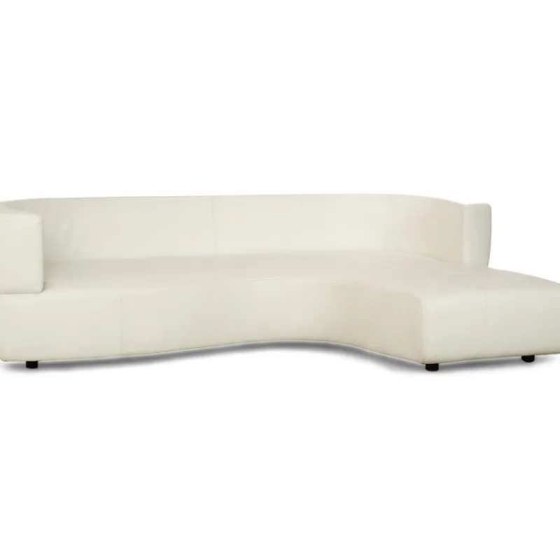 Discount Pamono Casa Leather Corner Sofa from La Nuova