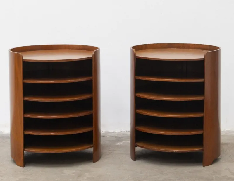 Clearance Pamono Casaccia Bedside Tables attributed to Luigi Caccia Dominioni for Azucena, 1960s, Set of 2