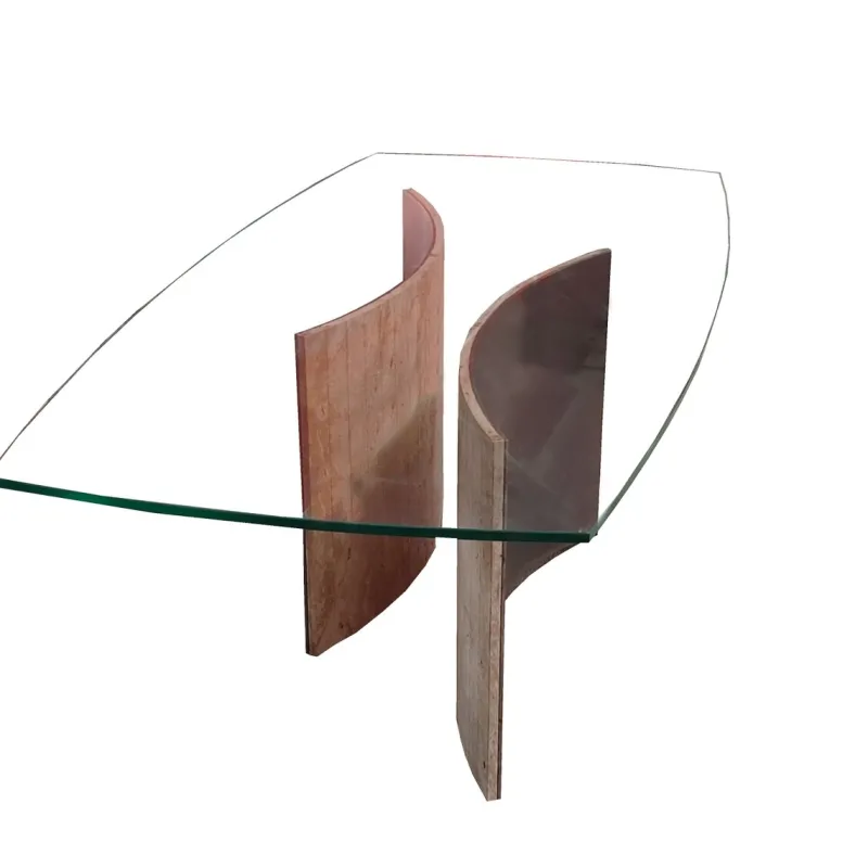 Pamono Casadecor Dining Table in Limestone and Raw Iron by Joaquín Moll for Meddel Spain> Tables