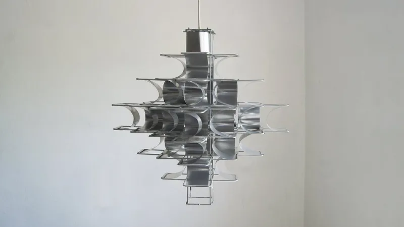 Pamono Cassiope Pendant Lamp by Max Sauze for Max Sauze Studio, France, 1969> Ceiling Lights