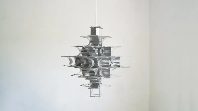 Pamono Cassiope Pendant Lamp by Max Sauze for Max Sauze Studio, France, 1969> Ceiling Lights