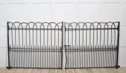 Hot Pamono Cast and Wrought Iron Gates, Set of 2