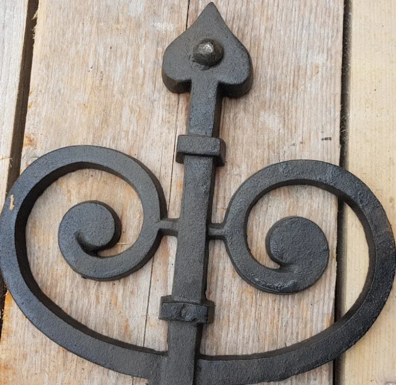 Pamono Cast Iron Beam Anchor Facade Anchor Ornament> Architectural Elements