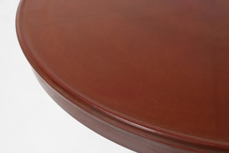 Pamono Cast Iron Bistro Table with Bakelite Top from Louis Vuitton, France, 1930s> Garden Tables