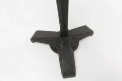 Pamono Cast Iron Bistro Table with Bakelite Top from Louis Vuitton, France, 1930s><noscript><img width=