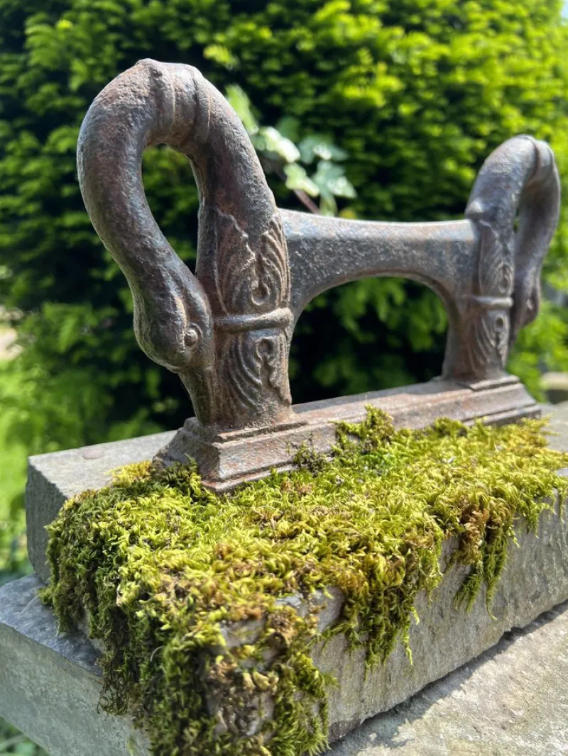 Sale Pamono Cast Iron Boot Scraper on Bluestone, 1900s