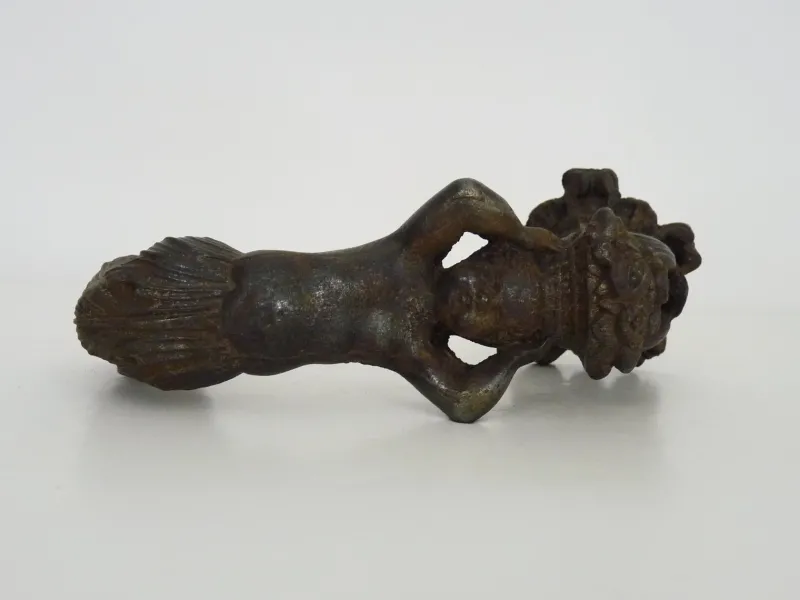 Pamono Cast Iron Cherub Angel Door Knocker, 1800s> Architectural Elements