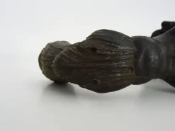 Pamono Cast Iron Cherub Angel Door Knocker, 1800s><noscript><img width=