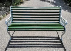 Sale Pamono Cast Iron Garden Bench, 1920s