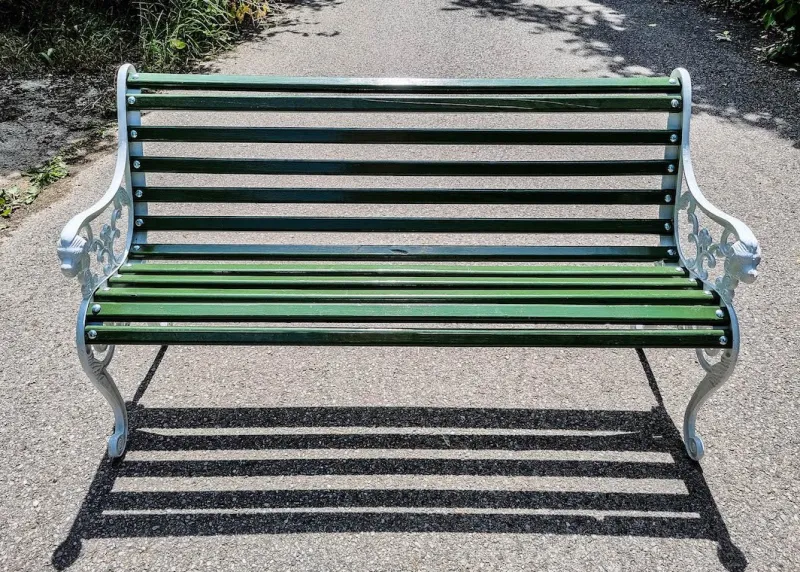 Sale Pamono Cast Iron Garden Bench, 1920s