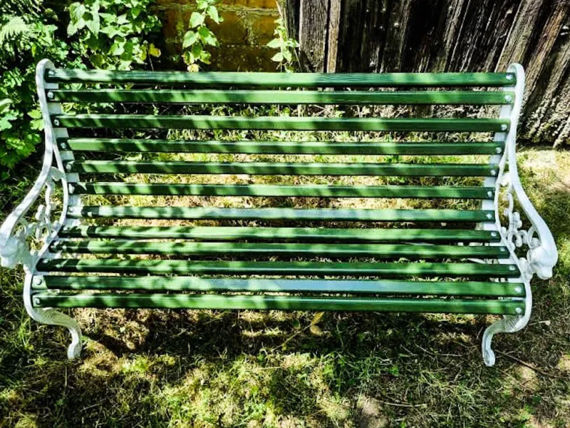 Sale Pamono Cast Iron Garden Bench, 1920s