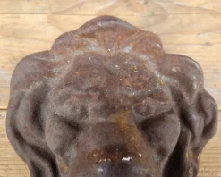 Hot Pamono Cast Iron Gargoyle Lion Fountain Water Ornament