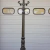 Pamono Cast Iron Lamp Post Doetinchem with Cast Iron Hexagon Lantern