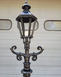 Best Pamono Cast Iron Lamp with Cast Iron Lantern