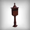 Sale Pamono Cast Iron Mailbox from GM Gillet Castres, Late 20th Century