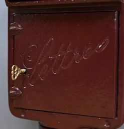 Sale Pamono Cast Iron Mailbox from GM Gillet Castres, Late 20th Century