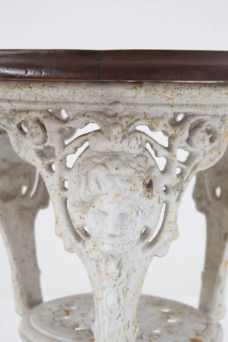 Pamono Cast Iron Outdoor Table> Garden Tables