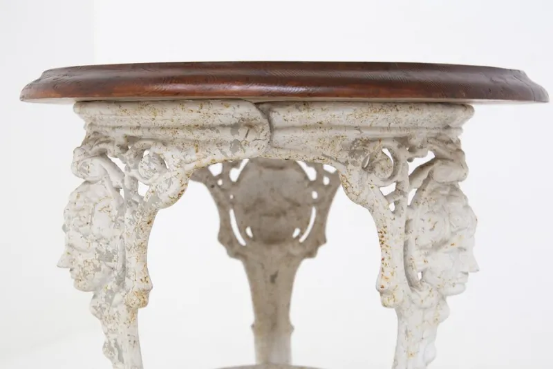 Pamono Cast Iron Outdoor Table> Garden Tables
