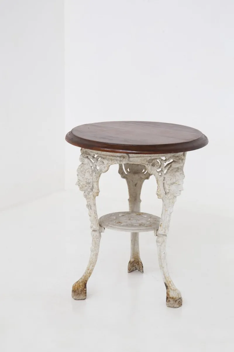 Pamono Cast Iron Outdoor Table> Garden Tables