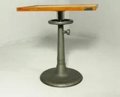 Online Pamono Cast Iron Telescope Laboratory Table, 1970s
