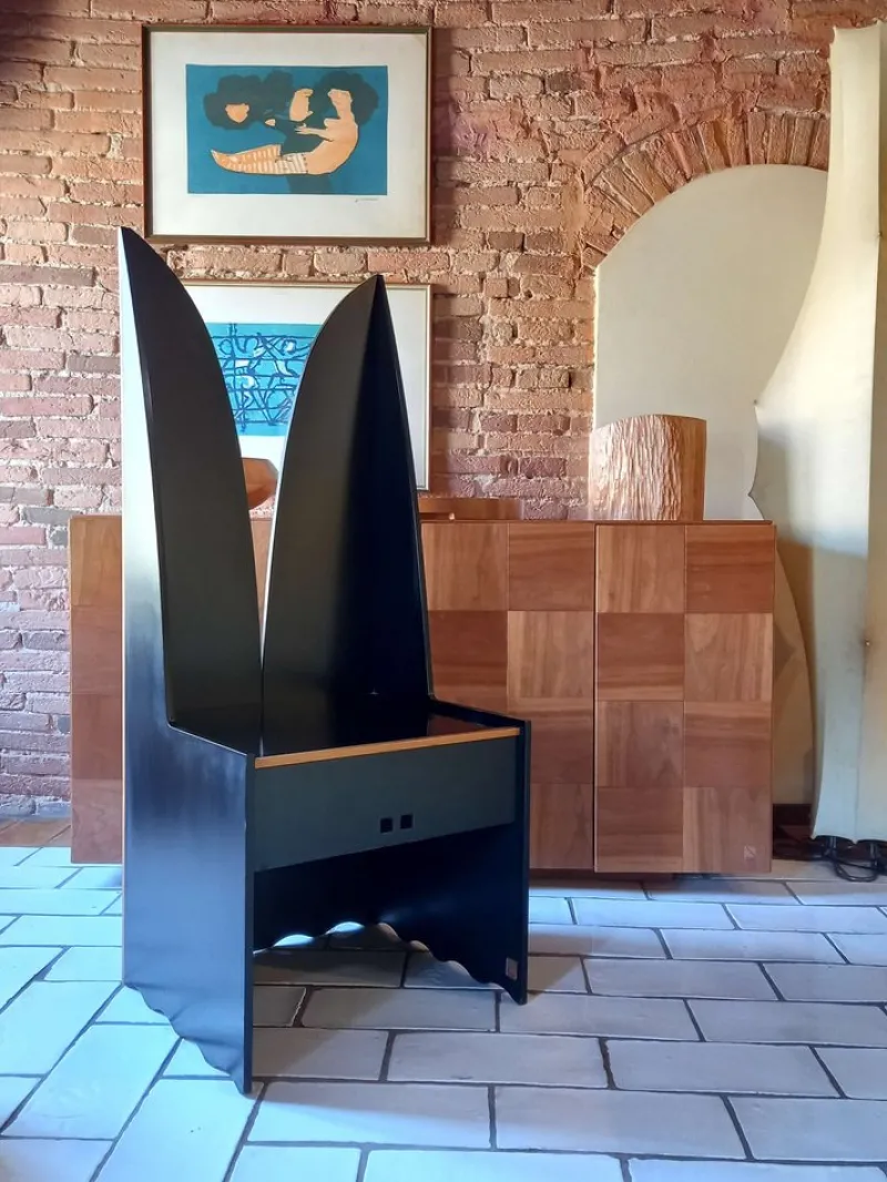 Pamono Castelvecchio Armchair by Ferdinando Meccani, 1987> Seating