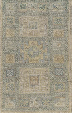 Discount Pamono Caucasian Kazak Style Rug with Geometric Patterns from R&K Principal Jahanshah Nazmiyal