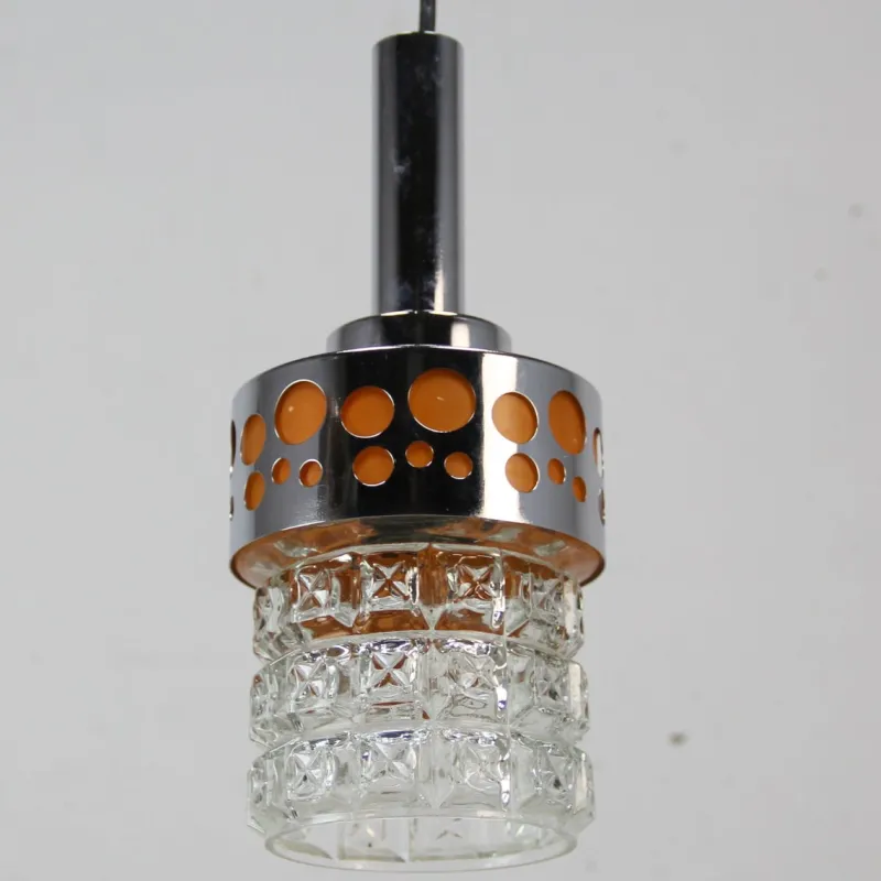 Pamono Ceiling Pendant Lamp, 1970s> Ceiling Lights